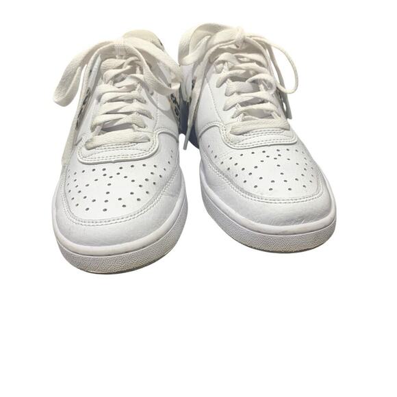 Nike Court Vision Lo Womens Sneakers Size 8 White DD9665-100 Animal Print‎ - Picture 5 of 8
